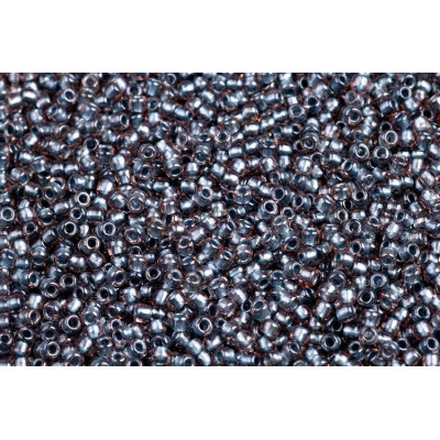 TOHO Round 11/0 Inside-Color Crystal Metallic Blue-Lined 288