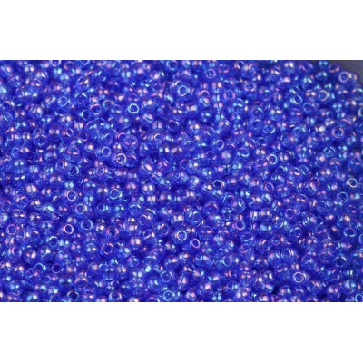 TOHO Round 11/0 Transparent Rainbow Sapphire 178 | Japanese Beads