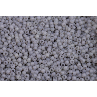 TOHO Round 11/0 Ceylon Frosted Smoke 150F | Japanese Seed Beads