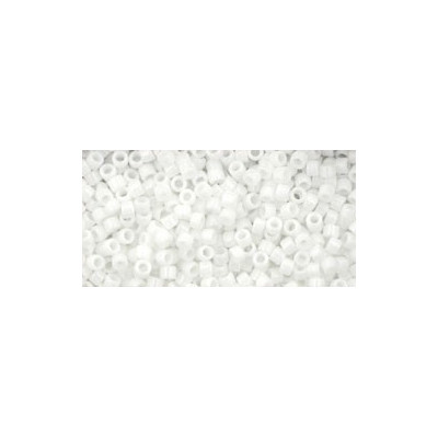 TOHO Treasure 12/0 Opaque White 41 | Japanese Cylinder Beads