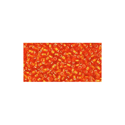 TOHO Treasure 12/0 Silver-Lined Lt Siam Ruby 25 | Japanese Beads