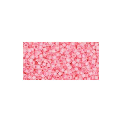 TOHO Treasure 12/0 Cylinder Beads Hot Pink Lined 191C | 3g