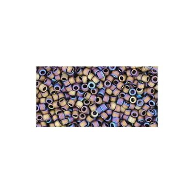 TOHO Treasure 12/0 Matte-Color Iris Purple 615 | Cylinder Beads