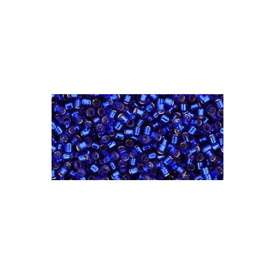 TOHO Treasure 12/0 Silver-Lined Cobalt 28 | Cylinder Beads 3g