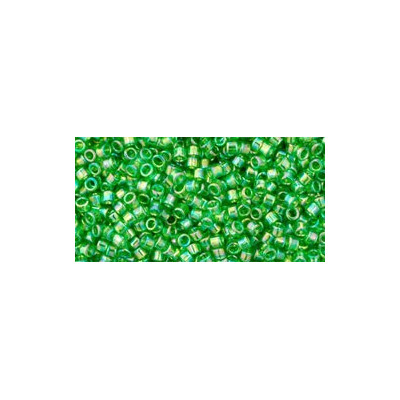 TOHO Treasure 12/0 Trans-Rainbow Peridot 167 | Japanese Cylinder Beads