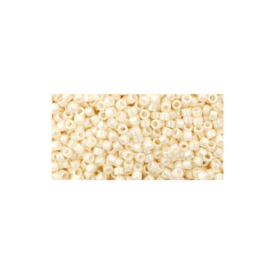 TOHO Treasure 12/0 Beads Opaque-Lustered Lt Beige 123 | 3g