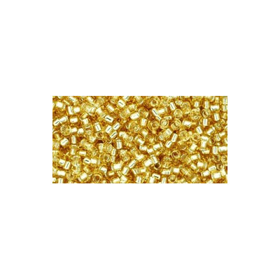 TOHO Treasure 12/0 Silver-Lined Lt Topaz 22 | Japanese Beads