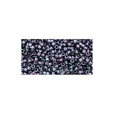 TOHO Treasure 12/0 Metallic Gun Metal 90 | Japanese Cylinder Beads