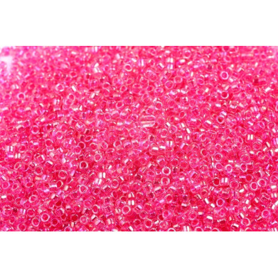 TOHO Treasure 12/0 Hot Pink Lined Cylinder Beads 785 | 3g