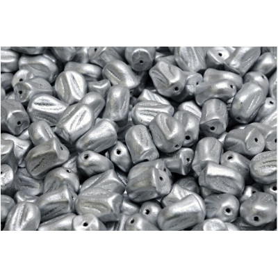 Mini Tulip Beads N. 1970 SILVER ALLUMINIUM MAT