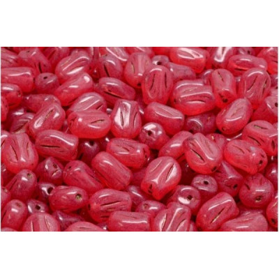 Mini Tulip Beads N. 1977 Rojo