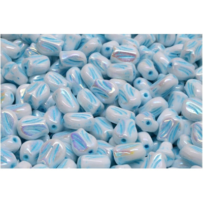 Mini Tulip Beads N. 1989 Blanco