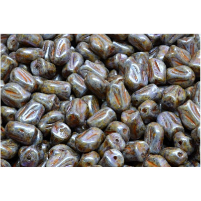 Mini Tulip Beads N. 2003 Blue