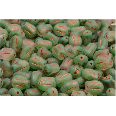 Mini Tulip Beads N. 2017 Green