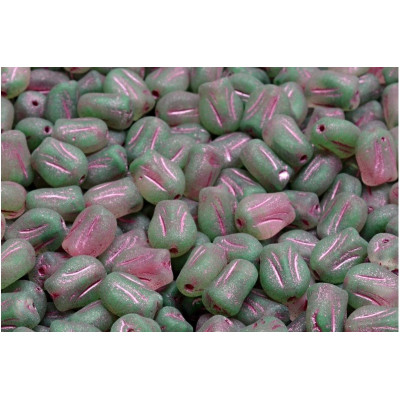 Mini Tulip Beads N. 2018 Green