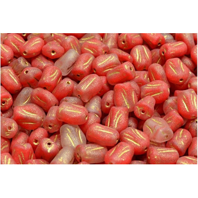 Mini Tulip Beads N. 2038 Red
