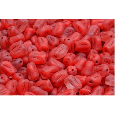 Mini Tulip Beads  N. 2039 Rojo