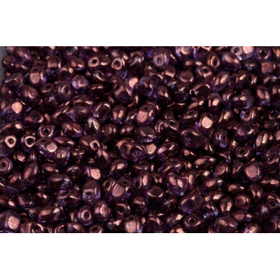 Preciosa Solo Beads 2.5x5mm Amethyst Purple 00030/48025 | Glass Beads