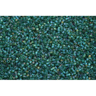 MIYUKI Delica 15/0  N. 370 MATTE EMERALD AB