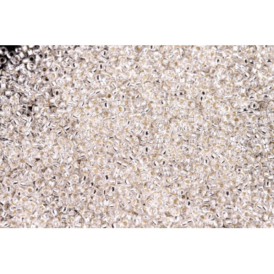 Miyuki Round 15/0 N. 1 S/L CRYSTAL