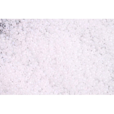 Miyuki Round 15/0 N. 5 MATTE CRYSTAL AB