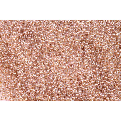 Miyuki Round 15/0 N. 11 SPRKL LT.BRNZE LINED CRYS