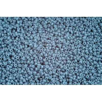 Miyuki Round 15/0 N. 13 MATTE GREY/BLUE
