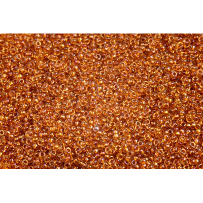 Miyuki Round 15/0 N. 18 LINED TOPAZ AB