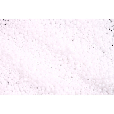 Miyuki Round 15/0 N. 22 OPAQUE CHALK WHITE