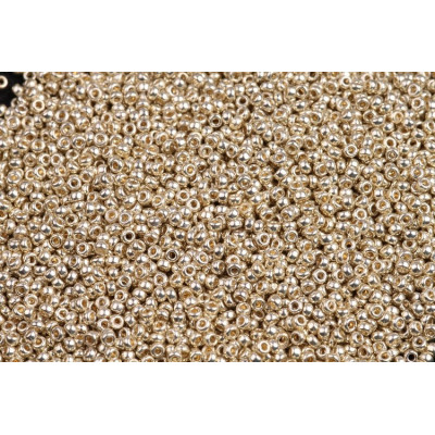 Miyuki Round 15/0 N. 25 DURACOAT GALVANIZED SILVER