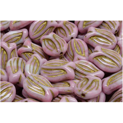 Tulip Bell Beads N. 2809 Rose