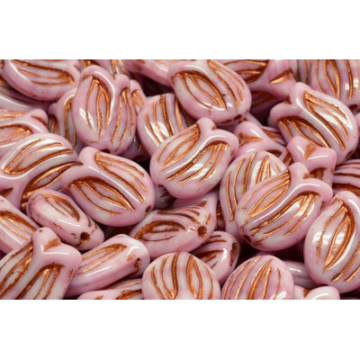 Tulip Bell Beads N. 2811 Rosa