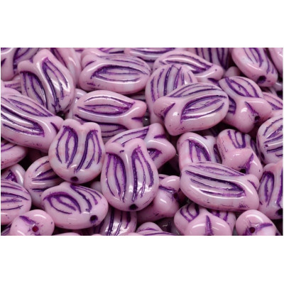 Tulip Bell Beads N. 2814 Violett