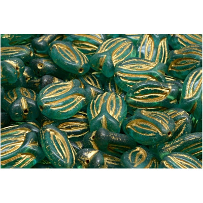 Tulip Bell Beads N. 2818 Verde