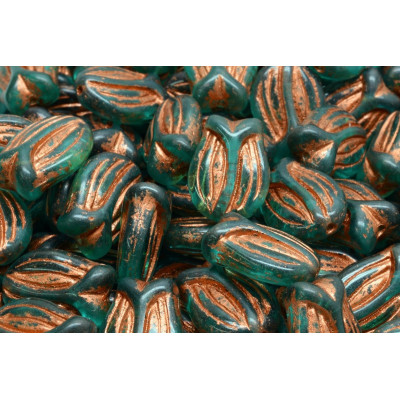 Tulip Bell Beads N. 2820 Verde