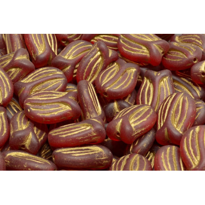 Tulip Bell Beads N. 2826 Rot