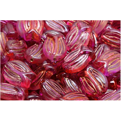 Tulip Bell Beads N. 2045 Rot