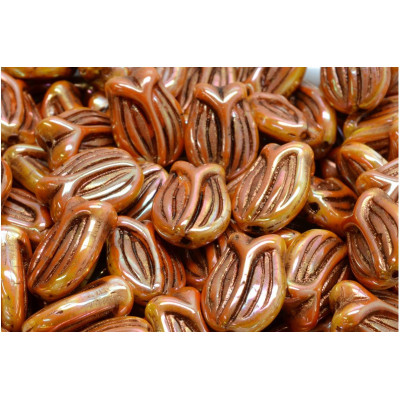 Tulip Beads N. 2080 Brown