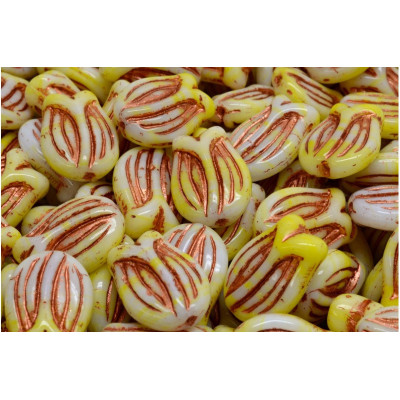 Tulip Bell Beads N. 2082 Blanc