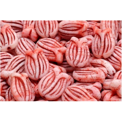 Tulip Bell Beads N. 2094 Rouge