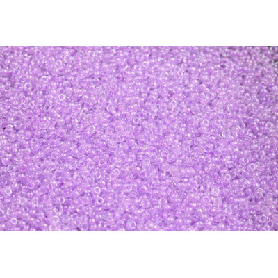 Miyuki Round 15/0 N. 42 Violet Lined Crystal