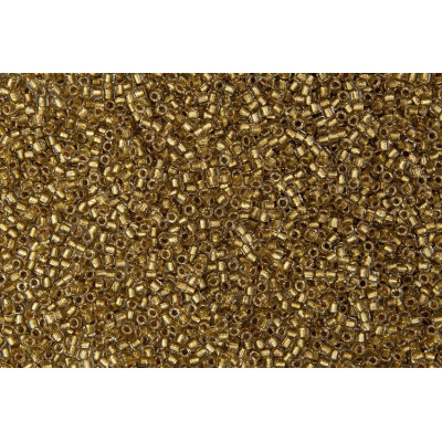 Matubo Seed Beads 10/0 Crystal Bronze Lined 68106 | Czech Glass