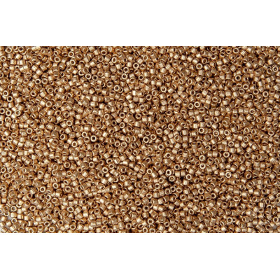 Matubo™ Seed Beads 10/0 Crystal Bronze Pale Gold 01710 | Czech Glass