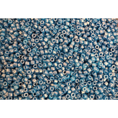 Matubo™ Seed Beads 10/0 Gold Shine Cornflower Blue 02010-24108