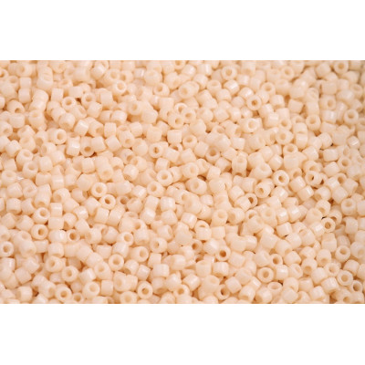 Matubo Seed Beads 10/0 Chalk Orange Luster 14413 | Czech Glass