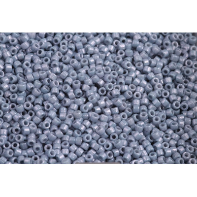 Matubo Seed Beads 10/0 Chalk Blue Luster 03000-14464 | Czech Glass