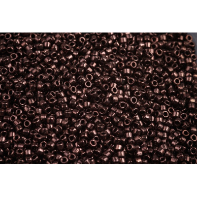 Matubo Czech Seed Beads 10/0 Jet Bronze 23980-14415 | Glass Beads