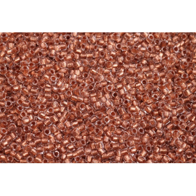 Matubo Seed Beads 10/0 Crystal Copper Lined 68105 | Glass Beads