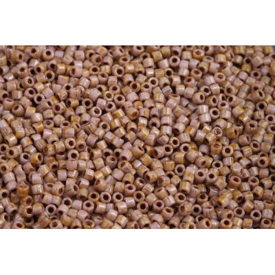 Matubo 10/0 Seed Beads Chalk Senegal Brown-Purple 15695 | Czech Glass