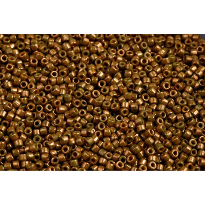 Matubo rocallas 10/0 Limon Bronze 83120-14415 | Vidrio Checo